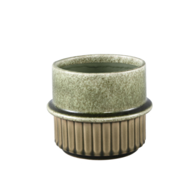 722574 | Shaunny pot half ribbed M - green | PTMD