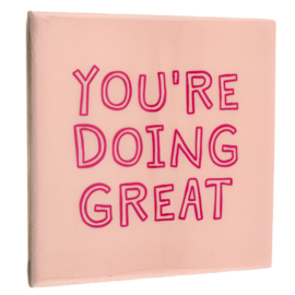 TE2888 | Tegeltje you're doing great | HomeBound by KY