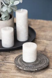 4175-44 | Rustic candle - fog Ø:7 H:7.5 | Ib Laursen