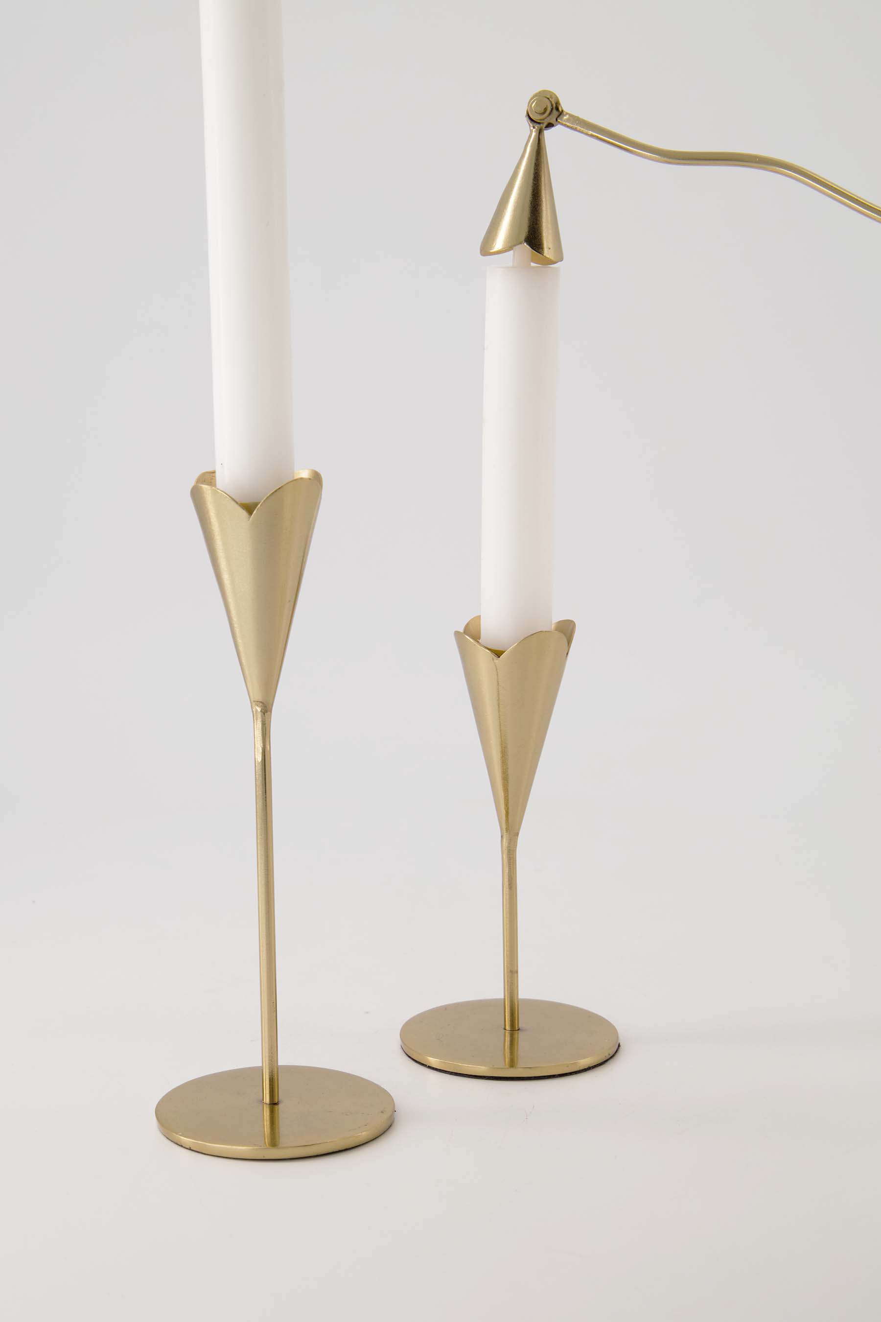 Kaarsendover metaal hartje  - Goud | Zusss