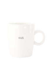 Theemok kus - wit/zwart | Zusss 