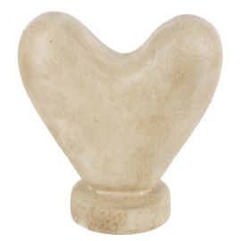 AS7459 | Aardewerk ornament heart L | HomeBound by KY