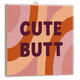 TE3226 | Tegeltje cute butt | HomeBound by KY