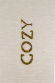 Kussen cozy 50x30cm - creme | Zusss