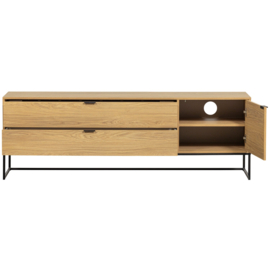 373651-E | Silas tv meubel - eiken decor [fsc] | WOOOD
