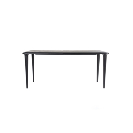 95758 | Eettafel Jiska 200x100 - zwart | Eleonora