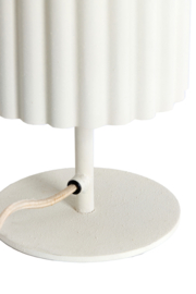 1892243 | Tafellamp Ø16x30 cm ARDALES - crème | Light & Living