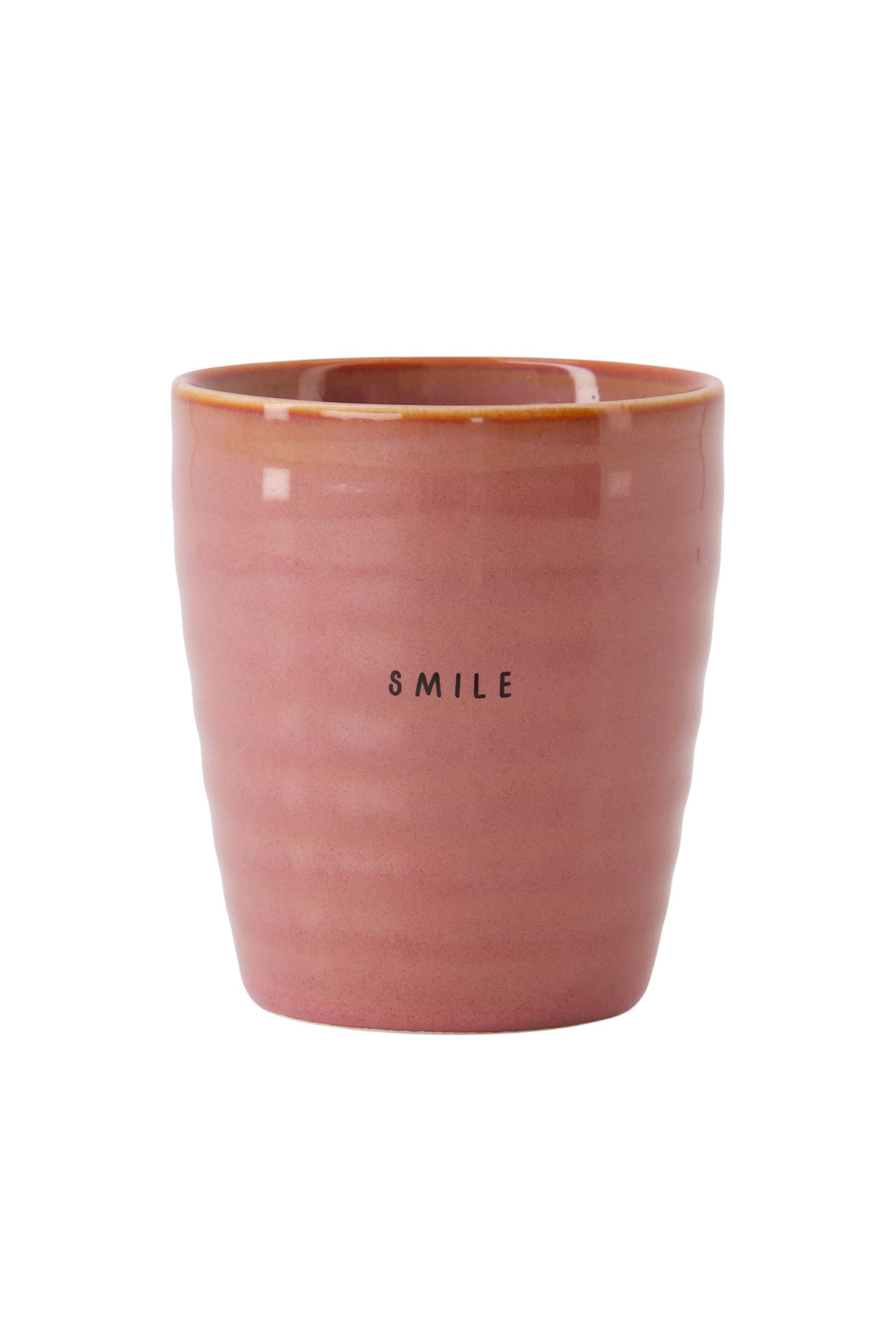 Koffiemok smile - burgundy | Zusss - Wordt verwacht!