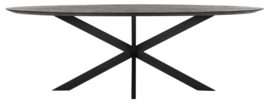 BT 611383 | Timeless Black eettafel Shape 240 cm - ovaal | DTP Home