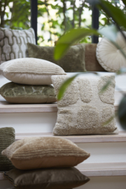 6856685 | Kussen Ø40 cm BEREND - zand | Light & Living
