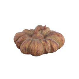 734737 | Yunis pumpkin shaped statue L - rust | PTMD
