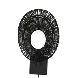 221764 | Wall lamp Ovo - black | By-Boo 