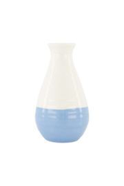 Vaasje keramiek S - blauw/wit | Zusss
