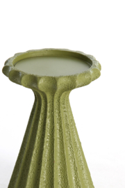 6063381 | Kandelaar Ø9x14 cm SIDARI - groen | Light & Living