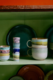KST0194 | 70s ceramics: egg cups, vibrance (set of 4) | HKliving