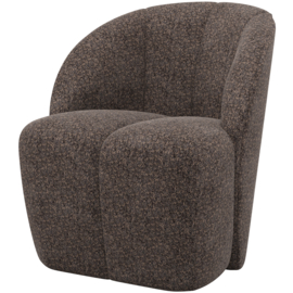377463-WB | Mojo draaifauteuil - wollig bruin | WOOOD