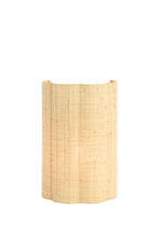 3129061 | Wandlamp 26x15,5x40 cm VERDANTIA - raffia naturel | Light & Living