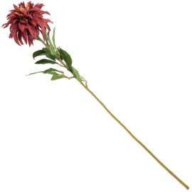 BZ8555 | Kunstbloem dahlia 79cm - roze/rood | HomeBound by KY