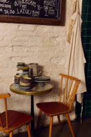 KST0322 | 70s ceramics: bowl on base, birthstone | HKliving - Eind oktober verwacht!