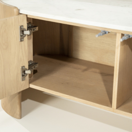 96365 | TV meubel Don 3-drs. - naturel | Eleonora