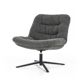  95579 | Fauteuil Danica - antraciet baquer | Eleonora