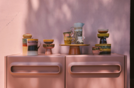 KST0018 | 70s ceramics: americano mugs, Radiant (set of 4) | HKliving