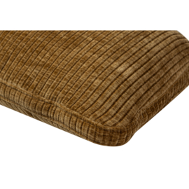 377468-H | Mojo kussen - ribstof honinggeel | WOOOD