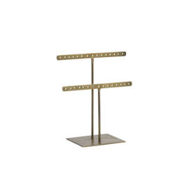 MMS25-02-20 | Hand forged jewellery stand - antique brass | Madam Stoltz