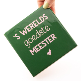 TE2999 | Tegeltje goedste meester | HomeBound by KY