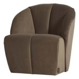 378463-VT| Mojo draaifauteuil - velvet taupe | WOOOD