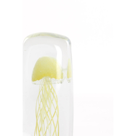 7492560 | Ornament Jellyfish M - glas geel | Light & Living