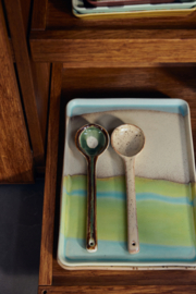  KST0229 | 70s ceramics: large tray, glint | HKliving - Eind mei weer verwacht!