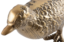 801195-B | Ornamental bird - metaal antique brass | BePureHome 