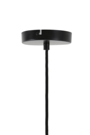 2937427 | Hanglamp Ø20x21,5 cm RAKEL antiek brons+smoke | Light & Living