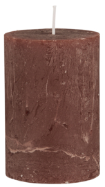 78023-70 | Rustic candle - rust Ø:6.8 H:10 | Ib Laursen 