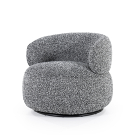 96110 | Fauteuil Maeve - zwart | Eleonora