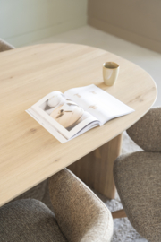 96392 | Eettafel Dex  250x100x77 - naturel | Eleonora