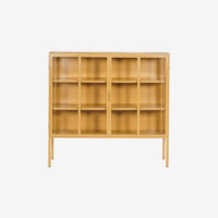 Vitrinekast Kentucky  - Mosterd | New Routz