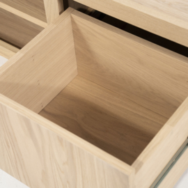 96284 | TV meubel Helsinki 200 cm 2-drs. 1 lade - naturel | Eleonora
