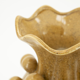 240216 | Vase Viro - mustard | By-Boo