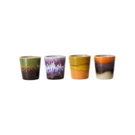 ACE7252 | 70s ceramics: egg cups, island (set of 4) | HKliving 