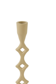 6085682 | Kandelaar Ø9x31,5 cm JERULA - zand | Light & Living