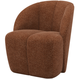 377463-WR | Mojo draaifauteuil - wollig roestbruin | WOOOD