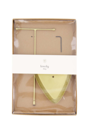 Sieradenrekje metaal hartje  - goud | Zusss 