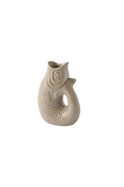 Kandelaar Monsieur Carafon Fish XS - zand | Gift Company 