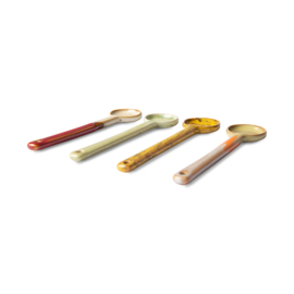 ACE7087 | 70s ceramics: spoons m, scorpius (set of 4) | HKliving