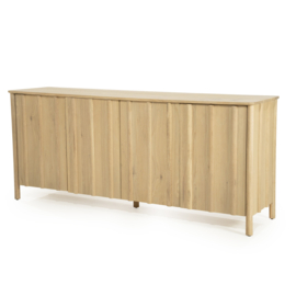 96408 | Dressoir Jake 4-drs. - naturel | Eleonora