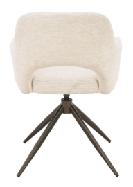 ML 600024 | MUST Living Eetkamerstoel DiCaprio - naturel | DTP Interiors