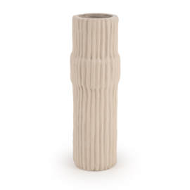 825010101 | Vaas Montsant 14x50 cm - brown | Isaa - Weer verwacht in september!