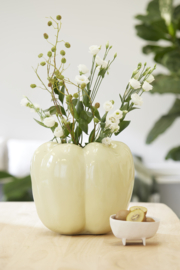6612643 | Schaal op voet Rosana S - crème | Light & Living